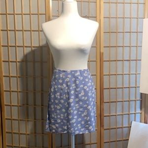 Floral circle skirt